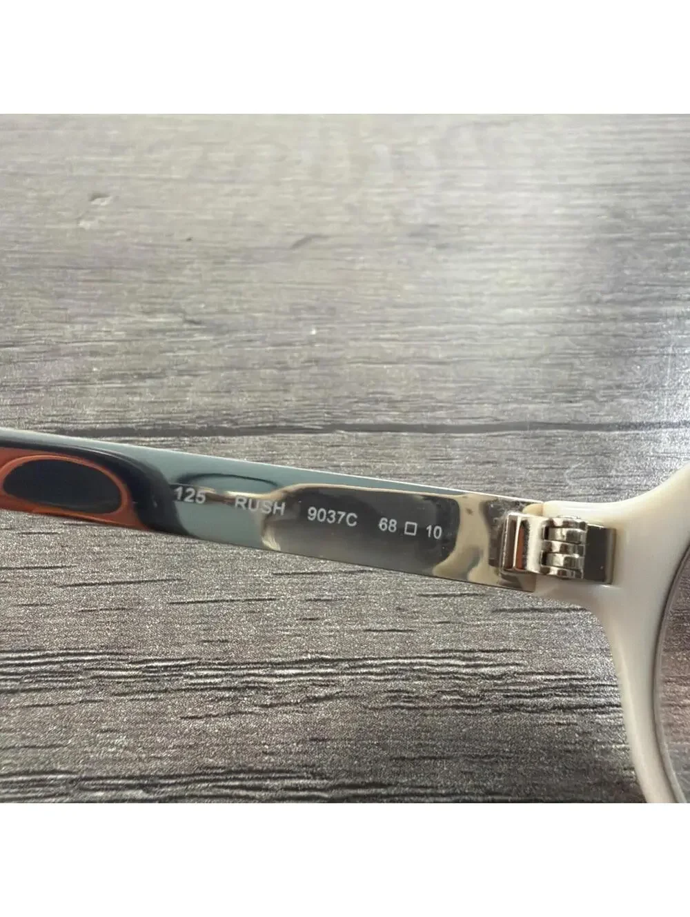 Vintage Carrera Sunglasses White rush 9037C FRAMES ONLY